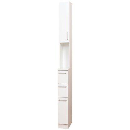 [니토리 일본 ] [꺼내어 타입]폭1cm단위로 선택가능 틈 수납좌 차이 WH(폭15×깊이52cm)