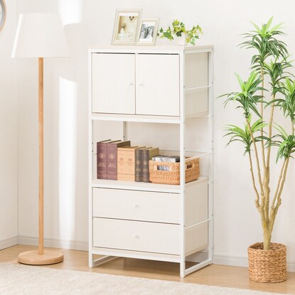니토리 일본 선반 캐비넷 서랍 세트 선반1259 WH 
