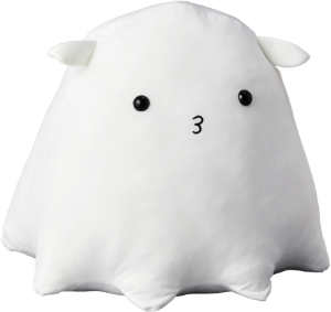 ひんやりアイテムについてのコメントを話すメンダコのぬいぐるみの画像。