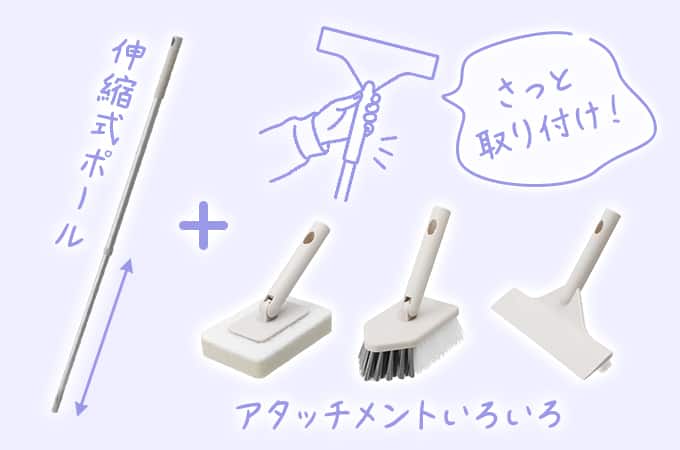 さっと取り付け