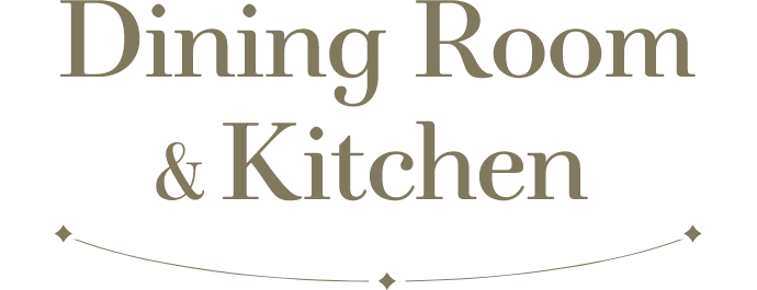 Dining Room & Kitchen 春らしいダイニング＆キッチン