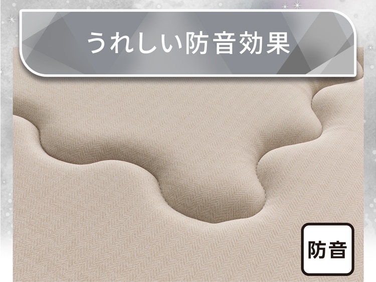 うれしい防音効果