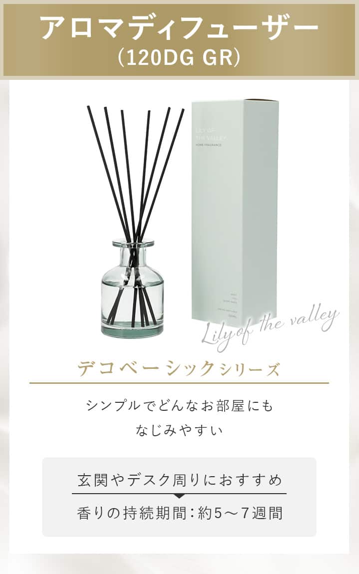 アロマディフューザー (120DG GR)