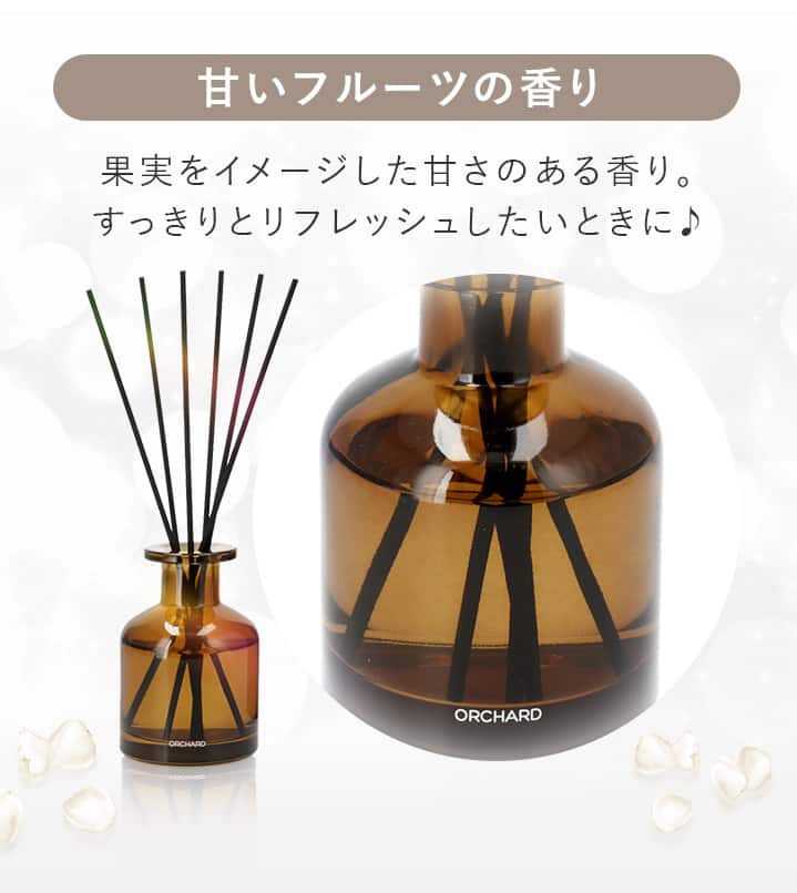 甘いフルーツの香り