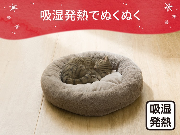 吸湿発熱でぬくぬく