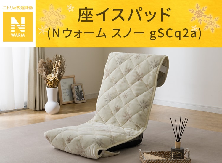 座イスパッド(Nウォーム スノー gFCq2a)