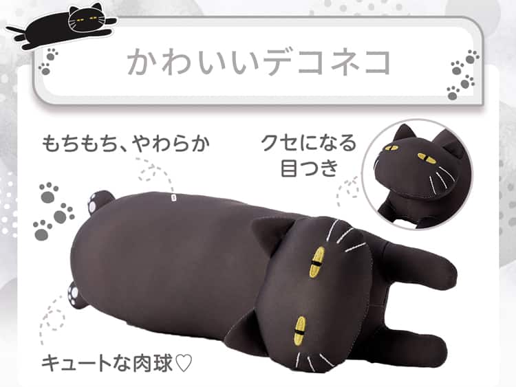 かわいいデコネコ