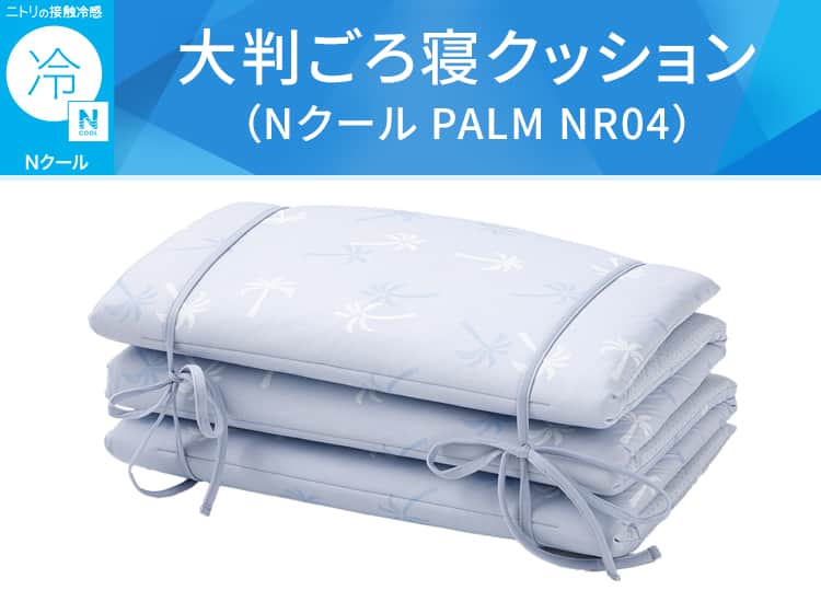 大判ごろ寝クッション(Nクール PALM NR04)