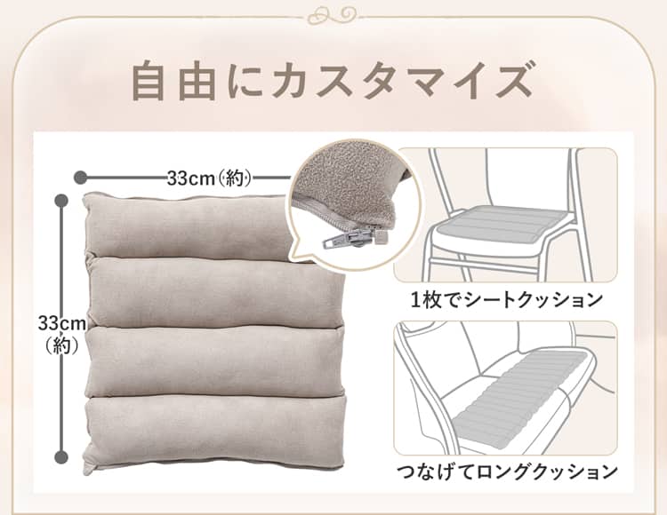 自由にカスタマイズ
