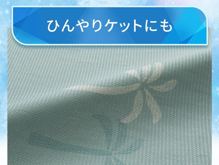 ひんやりケットにも