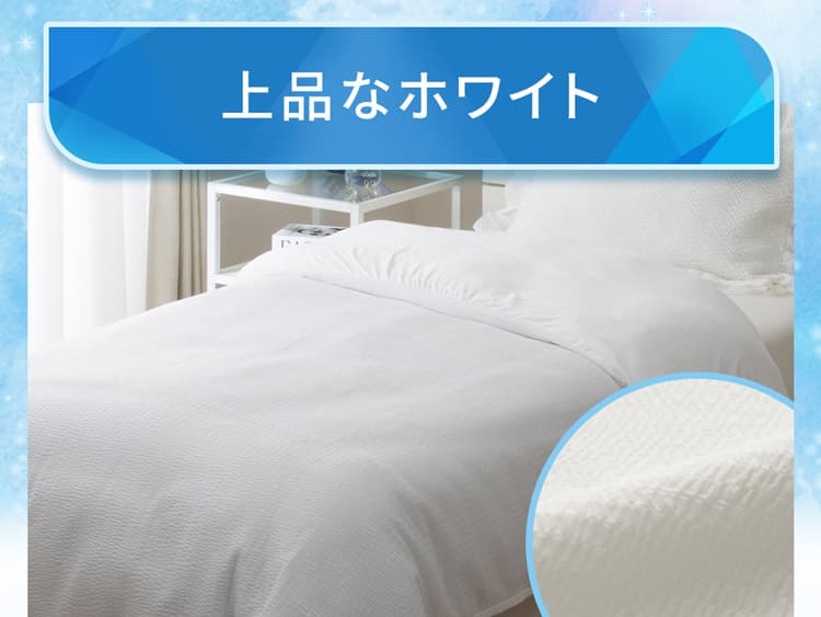 上品なホワイト