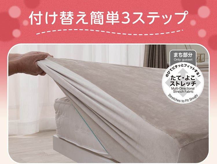 付け替え簡単3ステップ