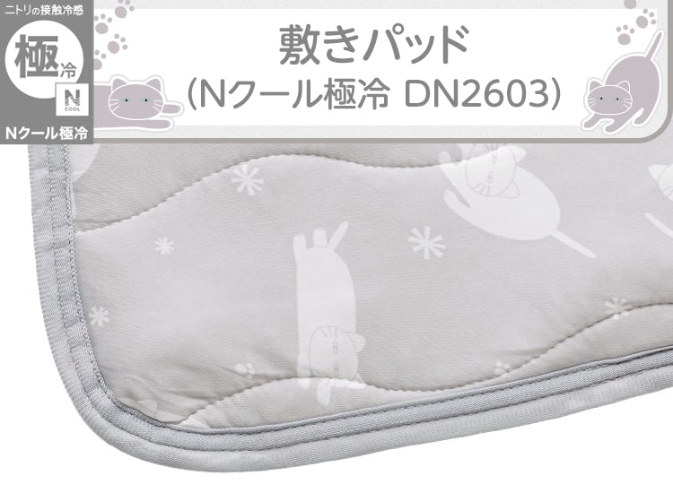 敷きパッド(Nクール極冷 DN2603)