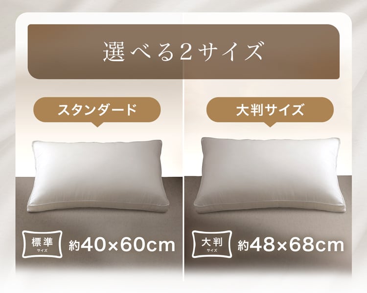 選べる2サイズ