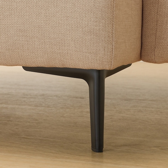 傷・汚れに強い 広い座面のゆったり 3人掛けソファ + ヘッドレスト1本セット 布張りタイプ (MS01 3P/ヘッドレスト 肘あり Nシールド BE) 32枚目画像