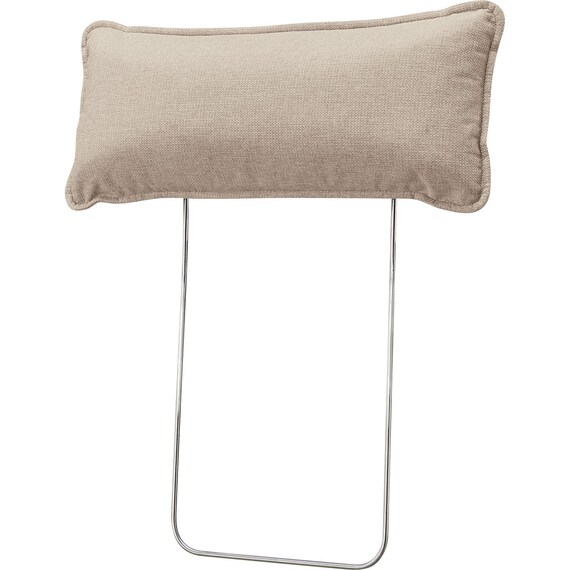 傷・汚れに強い 広い座面のゆったり 3人掛けソファ + ヘッドレスト1本セット 布張りタイプ (MS01 3P/ヘッドレスト 肘あり Nシールド BE) 39枚目画像