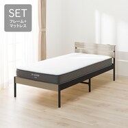  【選べるマットレス】すのこベッドフレームセット(XB101)
