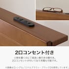 シングル すのこベッドフレームマットレスセット(XB101 WW-WW/ZC001 EM) 5枚目画像