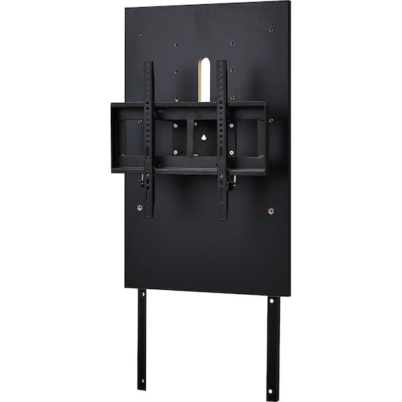 ローボード + TV固定ボードセット (ブロリック4 156CK BK/MX50N BK) 5枚目画像