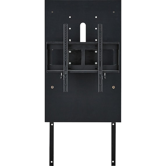 ローボード + TV固定ボードセット (ブロリック4 156CK BK/MX50N BK) 6枚目画像