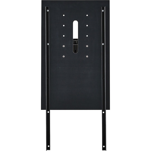 ローボード + TV固定ボードセット (ブロリック4 156CK BK/MX50N BK) 8枚目画像