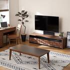 ローボード + TV固定ボードセット (ブロリック4 156CK MBR/MX50N BK) 1枚目画像