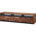 ローボード + TV固定ボードセット (ブロリック4 156CK MBR/MX50N BK) 3枚目画像