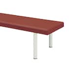 診察台(TB-908 幅60×奥行190×高さ55cm LBR) 2枚目画像