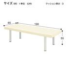 診察台(TB-908 幅65×奥行190×高さ55cm WH) 10枚目画像