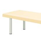 診察台(TB-908 幅65×奥行190×高さ55cm CRM) 3枚目画像