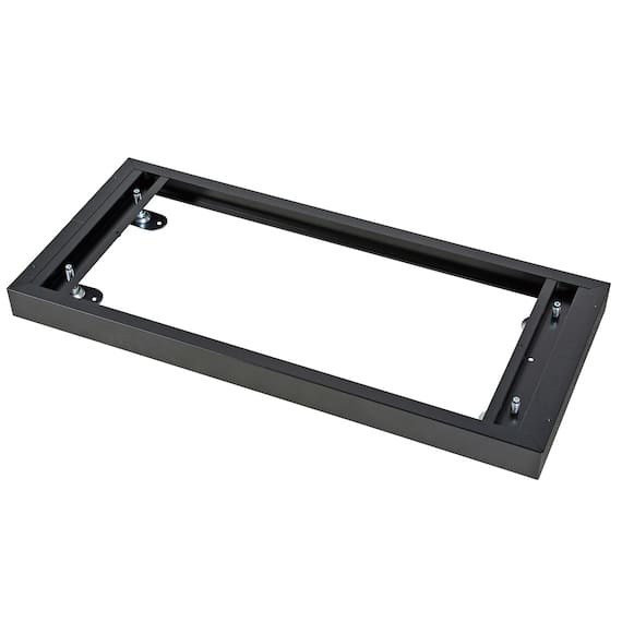 スチール書庫(ゴミ箱収納 HOS-HRTRX 天板付き AGY/BK) 4枚目画像