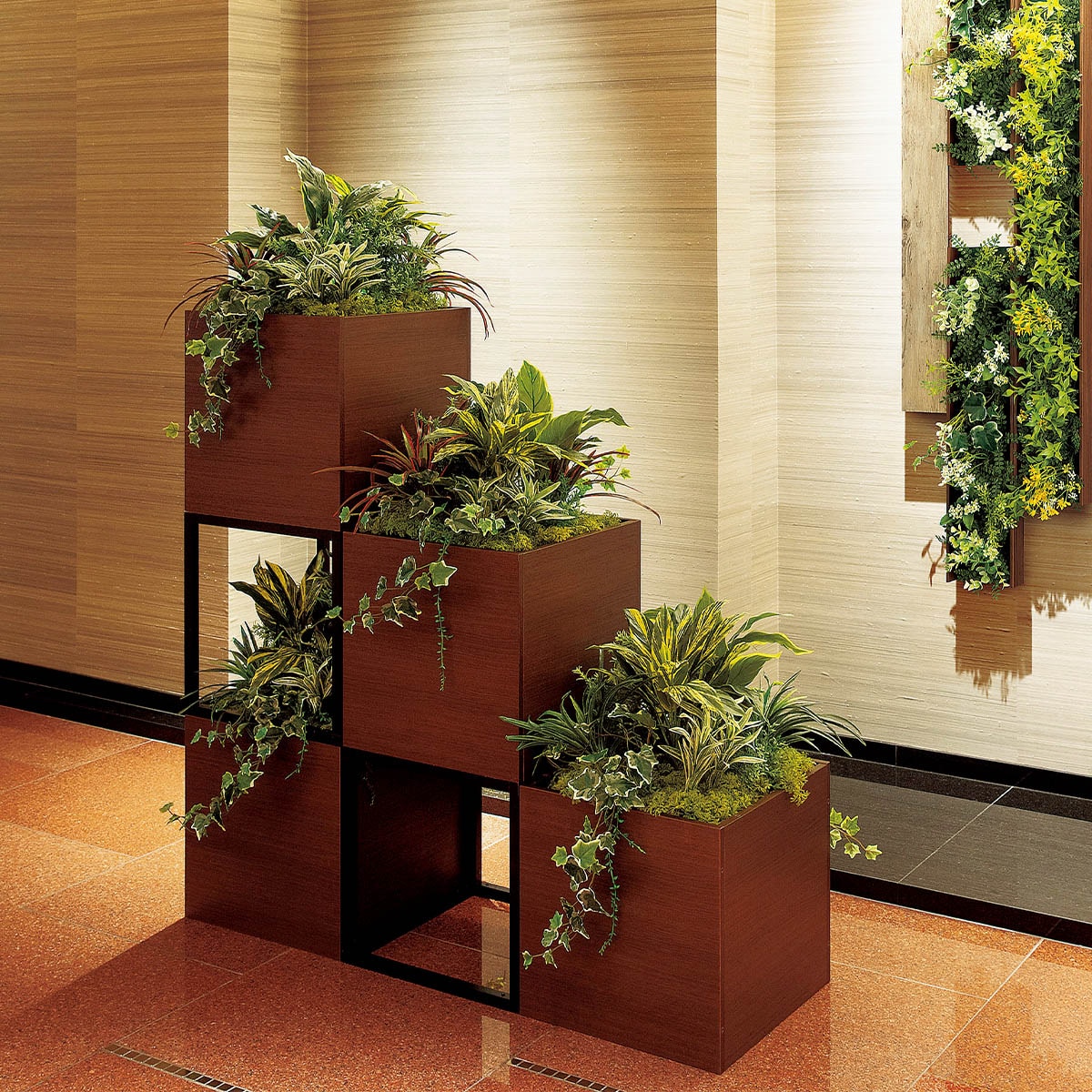 インテリアスタンド 装飾グリーンスタンド 1段(GR2554 DBR) | ニトリネット【公式】 家具