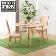 ダイニングテーブル3点セット(Nコレクション T-01R円形/C-07)