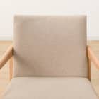 ダイニングテーブル3点セット(Nコレクション T-01R円形 NA/C-70 肘付き NA/AQ BE) 9枚目画像