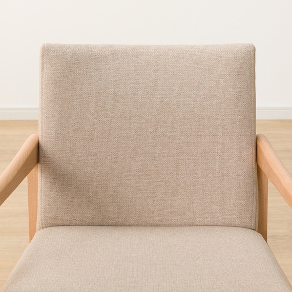 ダイニングテーブル3点セット(Nコレクション T-01R円形 NA/C-70 肘付き NA/AQ BE) 9枚目画像