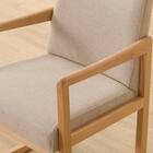 ダイニングテーブル3点セット(Nコレクション T-01R円形 NA/C-70 肘付き NA/AQ BE) 11枚目画像