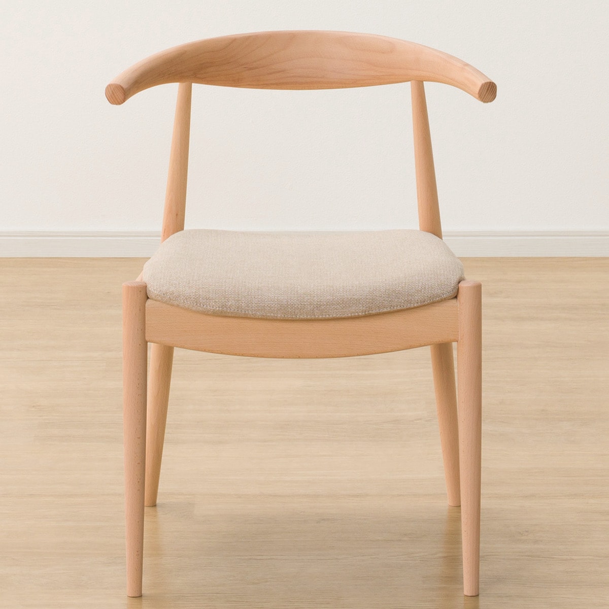 美品】ニトリ ダイニングチェア DC Nコレクション ナチュラル 2脚