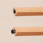 ダイニングテーブル3点セット(Nコレクション T-01 90 NA/C-27肘付き NA/NSFBE) 18枚目画像