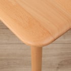 ダイニングテーブル3点セット(Nコレクション T-01 90 NA/C-34 NA/NSF-BE) 16枚目画像