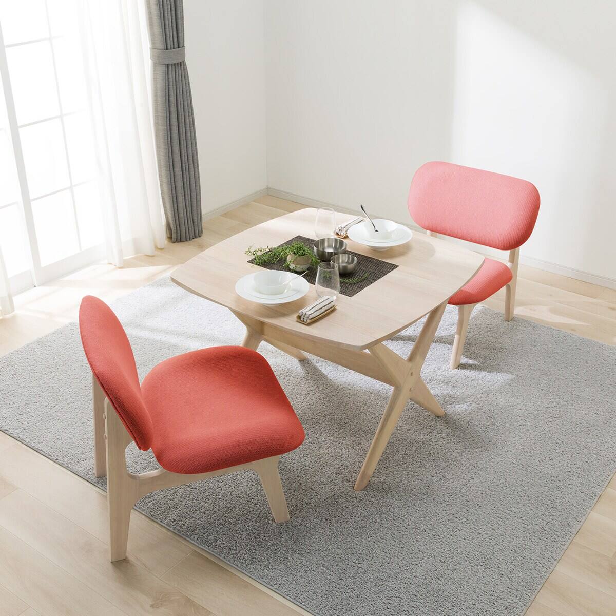 ニトリ ダイニングテーブル サラ ソファーテーブル リビングテーブル 省スペースでお部屋にゆとりが生まれる【ニトリのリビングダイニング