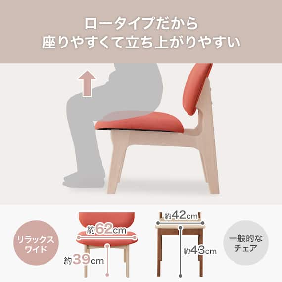 リビングダイニング3点セット(リラックスワイド120 WN-MBR/1Pチェア2 MBR/GY) 8枚目画像