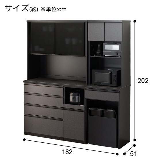 キッチンボード(セラミック天板リガーレ50GH-120KB/H50-80C/40J/50TH-60RB/60OP CGB) 28枚目画像