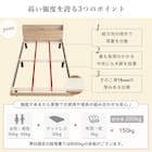 シングル マットレス付き棚付きすのこベッド (MRS ホワイト / SLT01) 12枚目画像