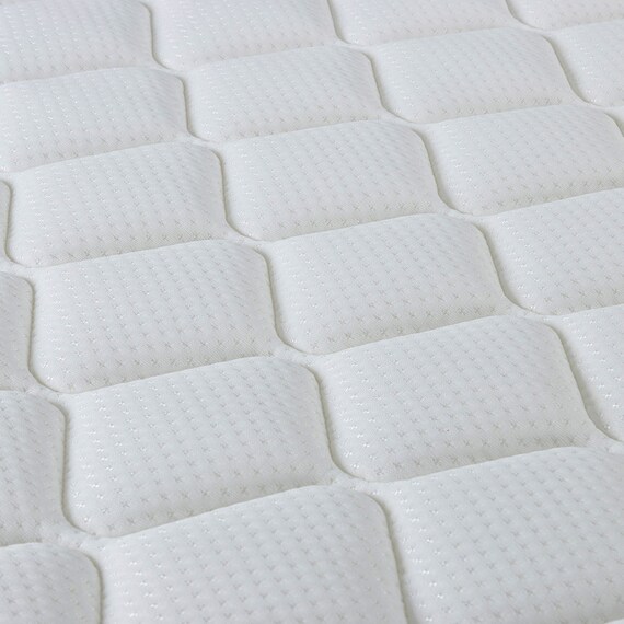 シングル マットレス付き棚付きすのこベッド (MRS ホワイト / SLT01) 24枚目画像