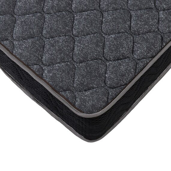 ダブル マットレス付き棚付きすのこベッド (MRS グレー / NRRS) 21枚目画像