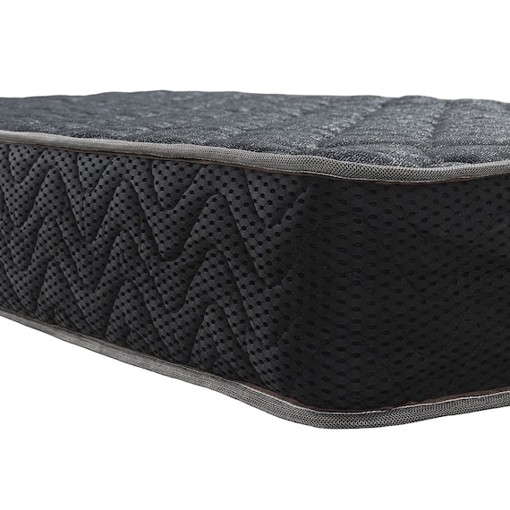 ダブル マットレス付き棚付きすのこベッド (MRS グレー / NRRS) 23枚目画像