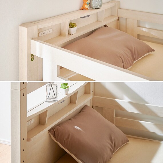 永く使える安心・頑丈二段ベッドマットレスセット(SK01WW/NA/RS03X) 14枚目画像