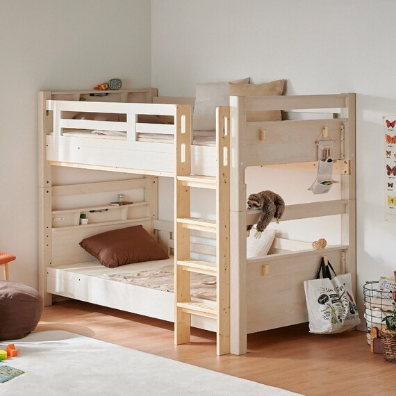 永く使える安心・頑丈二段ベッドマットレスセット(SK01WW/NA/RS03X) 16枚目画像