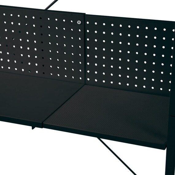 ゲーミングデスク + 伸縮できるゲーミングシェルフセット (GM001BKGR/GM015 BK) 20枚目画像