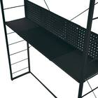 ゲーミングデスク + 伸縮できるゲーミングシェルフセット (GM001BKGR/GM015 BK) 22枚目画像